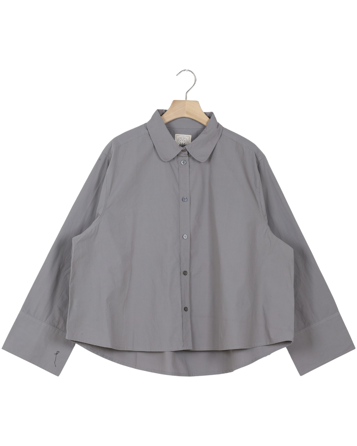 Secondhand Flora Shirt Poplin Gots 243975 - Monument