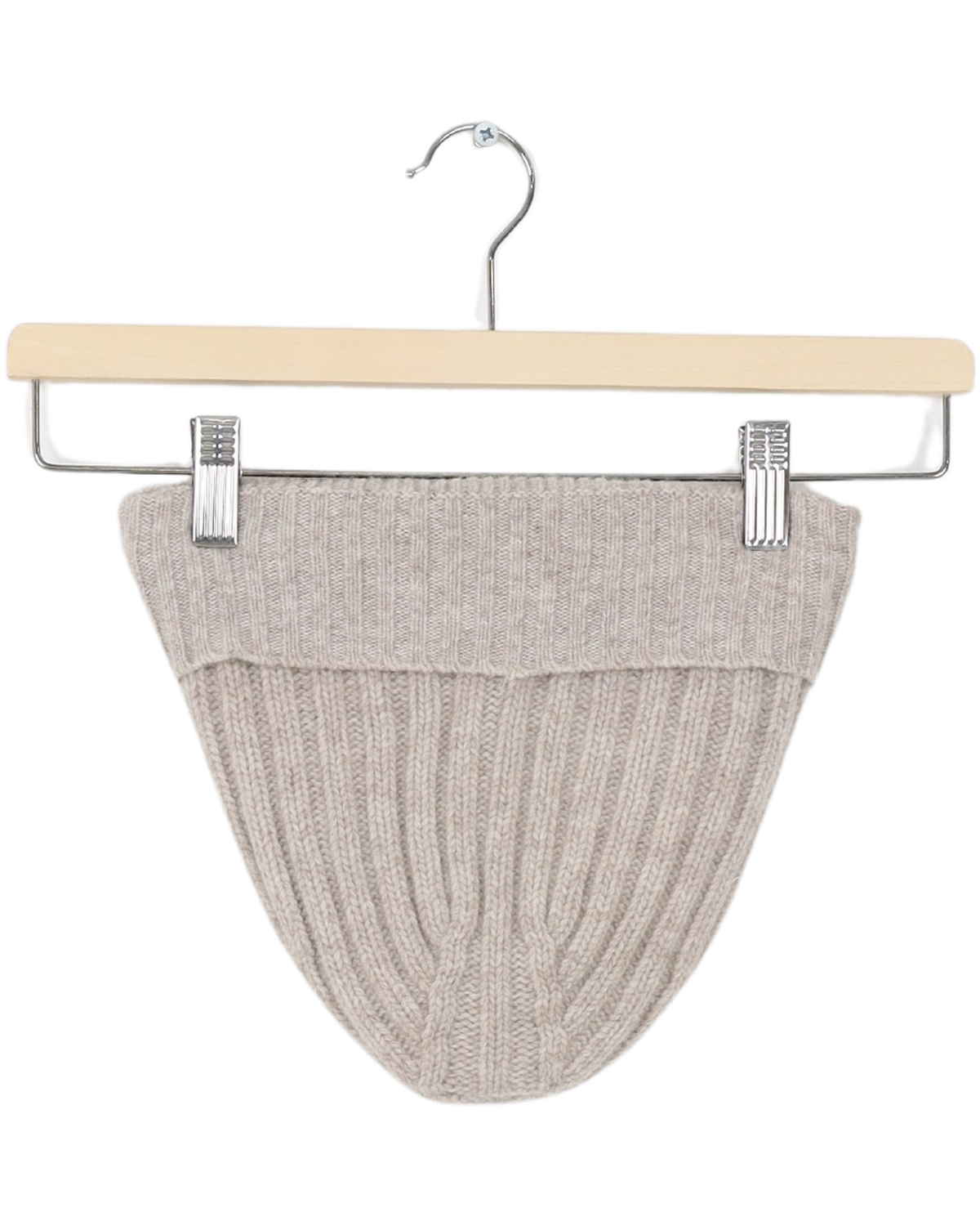 Secondhand Celina Lambswool Beanie - Beige Melange