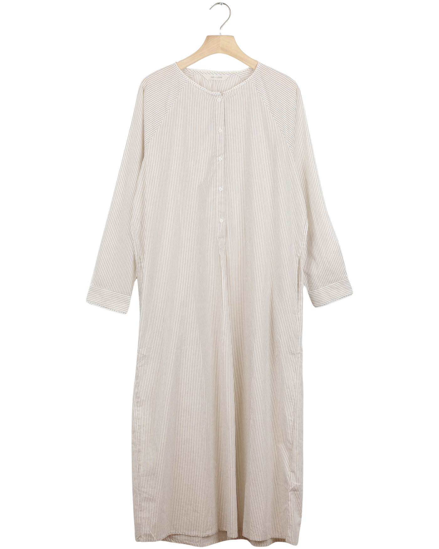 Secondhand Babette Cotton Stripe - Brown Mustard