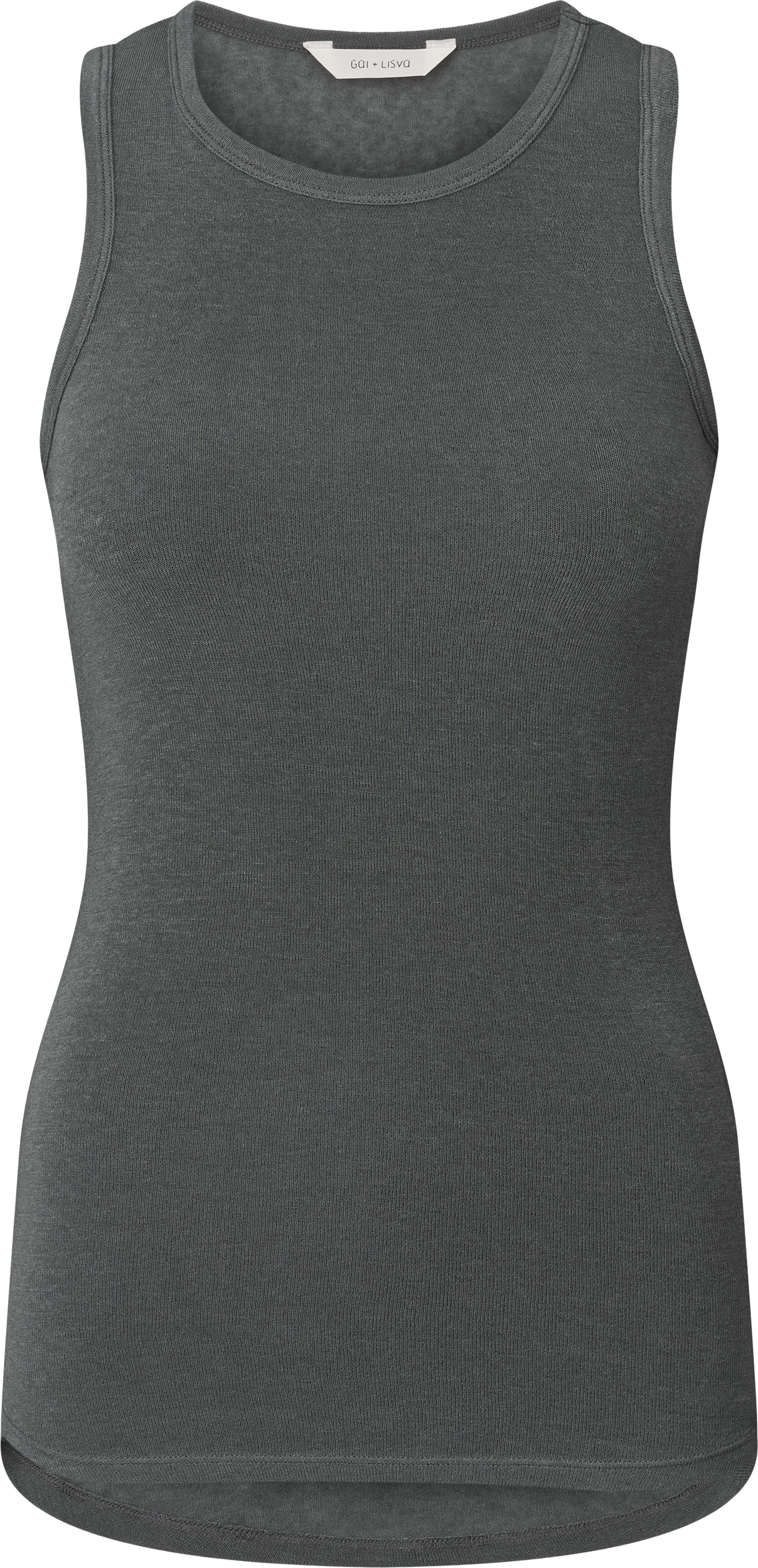 GAI+LISVA Alberte Wool Top Top 193 Metal Grey