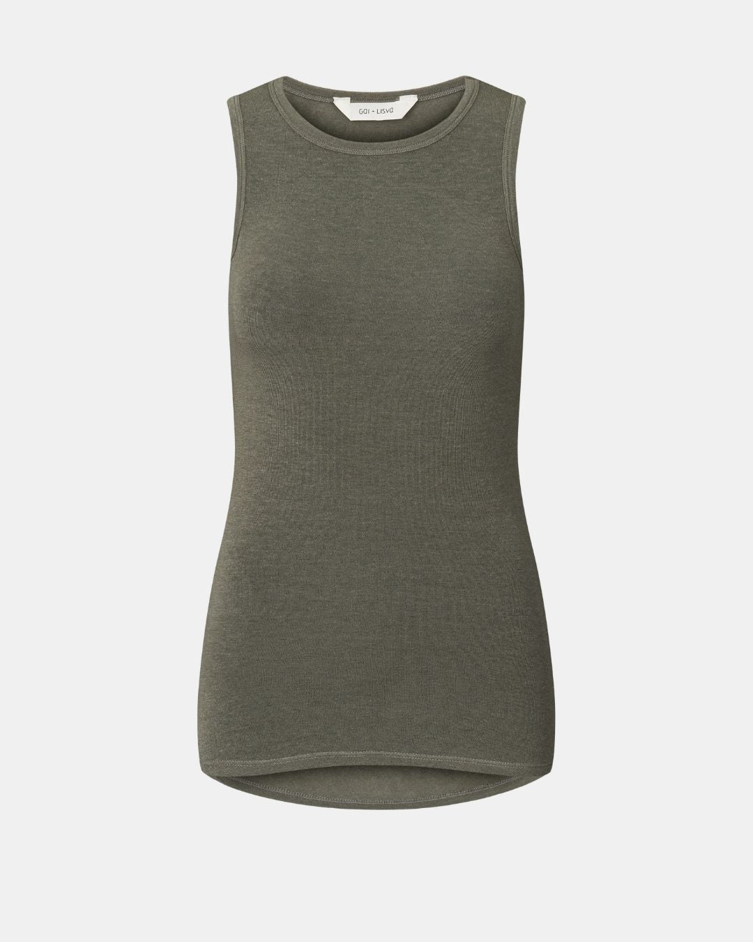 GAI+LISVA Alberte Wool Top Tops & T-shirts 600 Bungee Cord