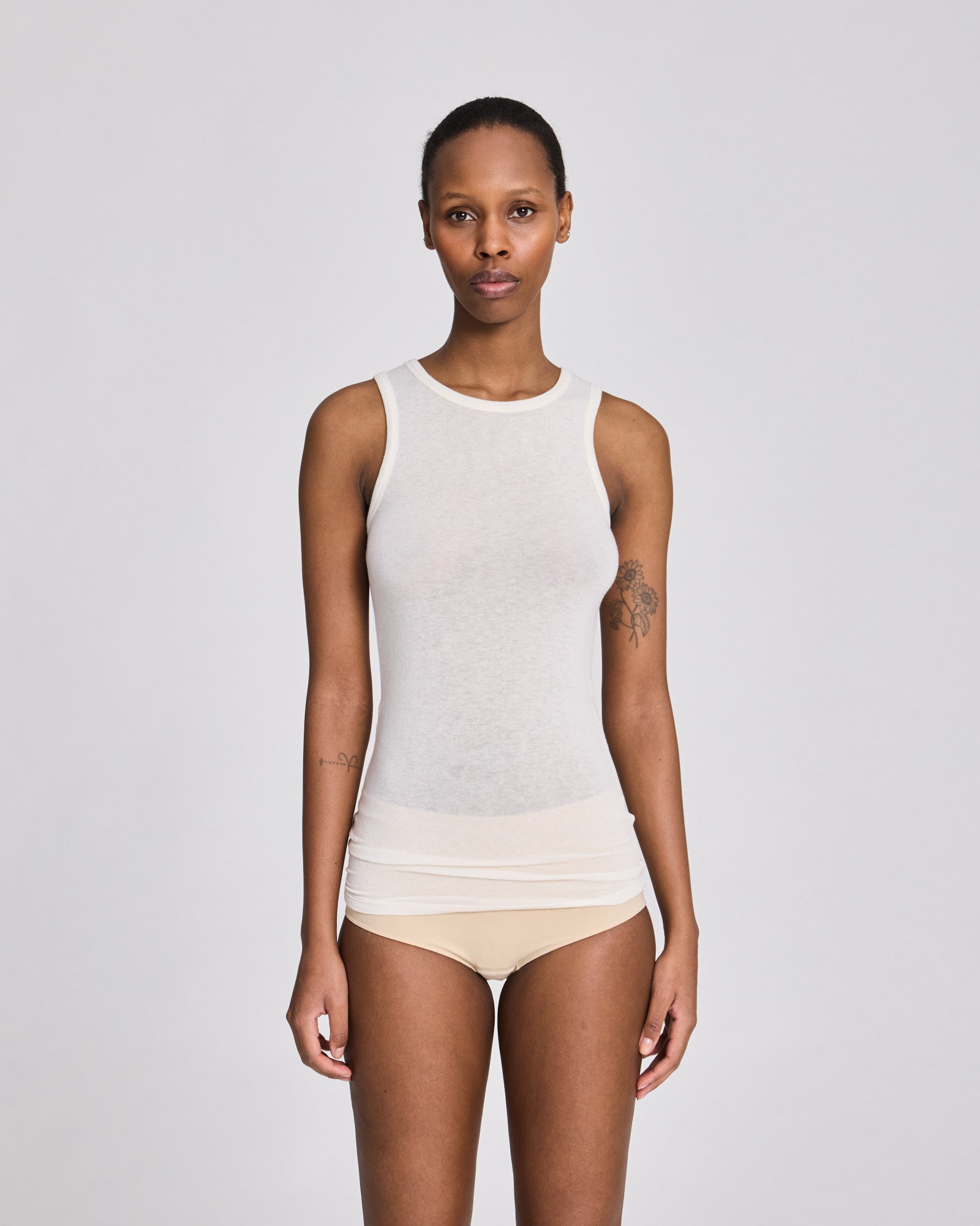 GAI+LISVA Alberte Wool Top Tops & T-shirts 150 Off White