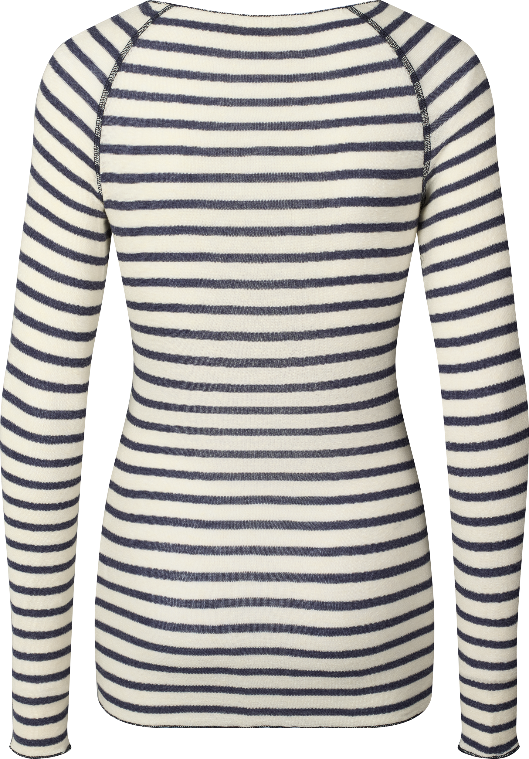 GAI+LISVA Amalie Wool Top Top 197 Reverse Denim Stripe