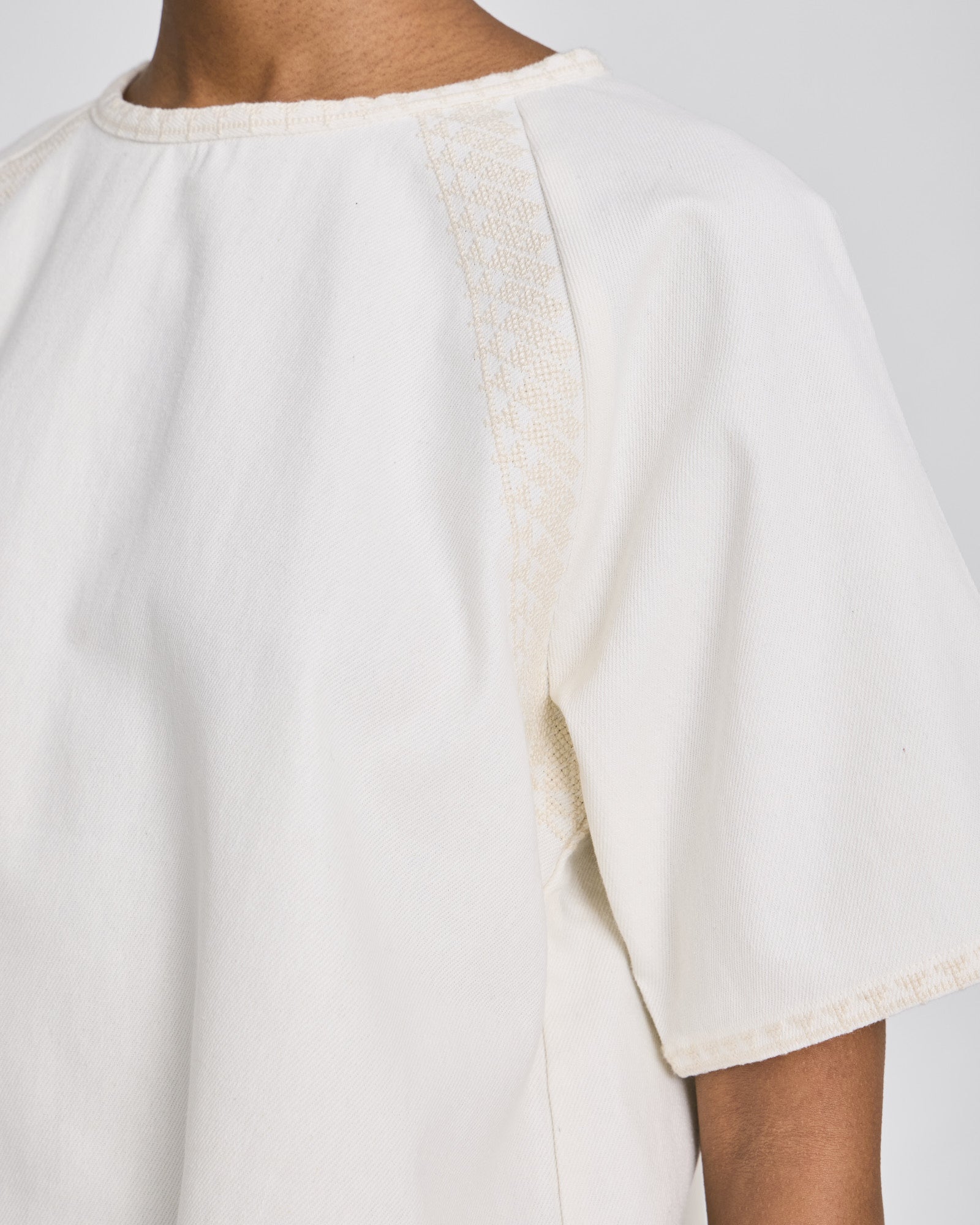 GAI+LISVA Angie S/S Cotton Twill Blouse Shirts & Blouses 124 Whisper White