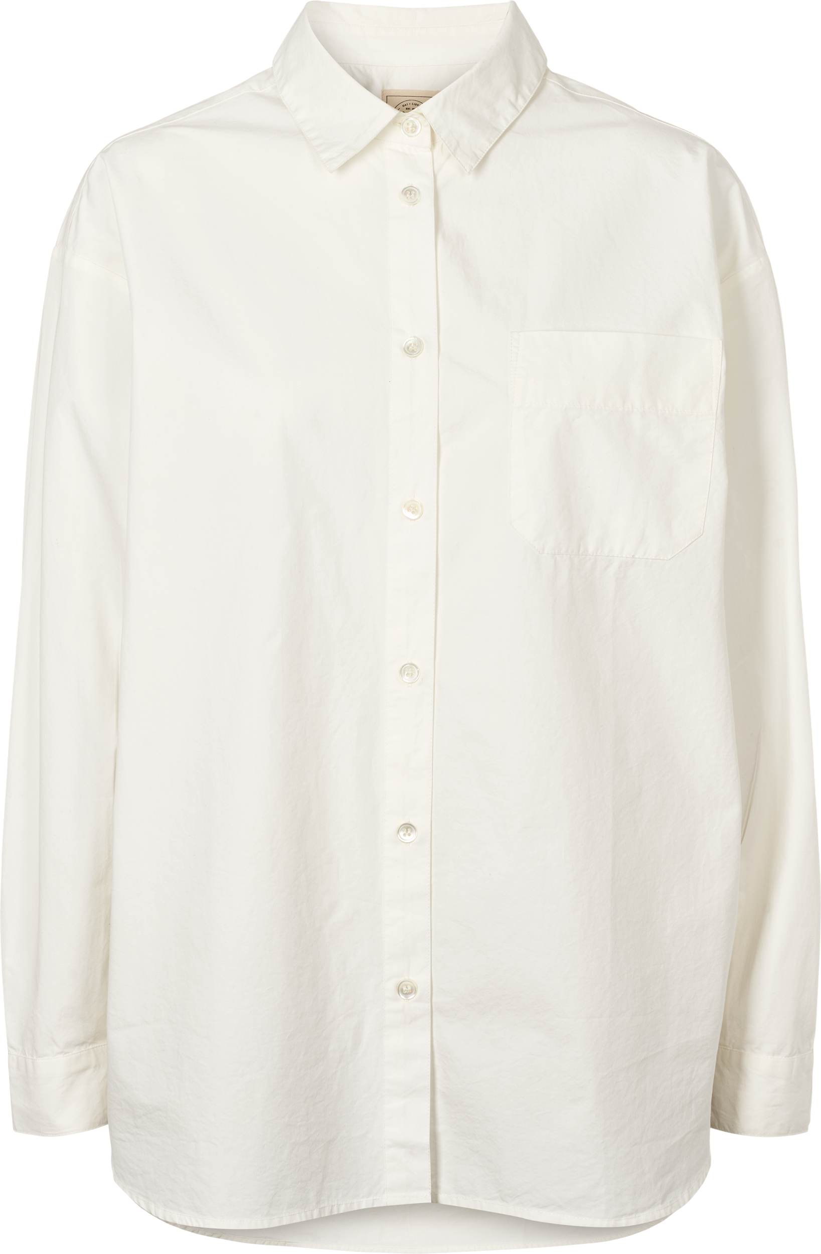 GAI+LISVA Astrid Shirt Poplin Gots 243975 Shirt 124 Whisper White