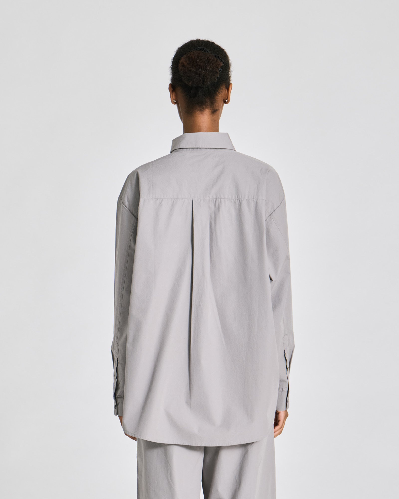 GAI+LISVA Astrid Shirt Poplin Gots 243975 Shirts & Blouses 701 Monument