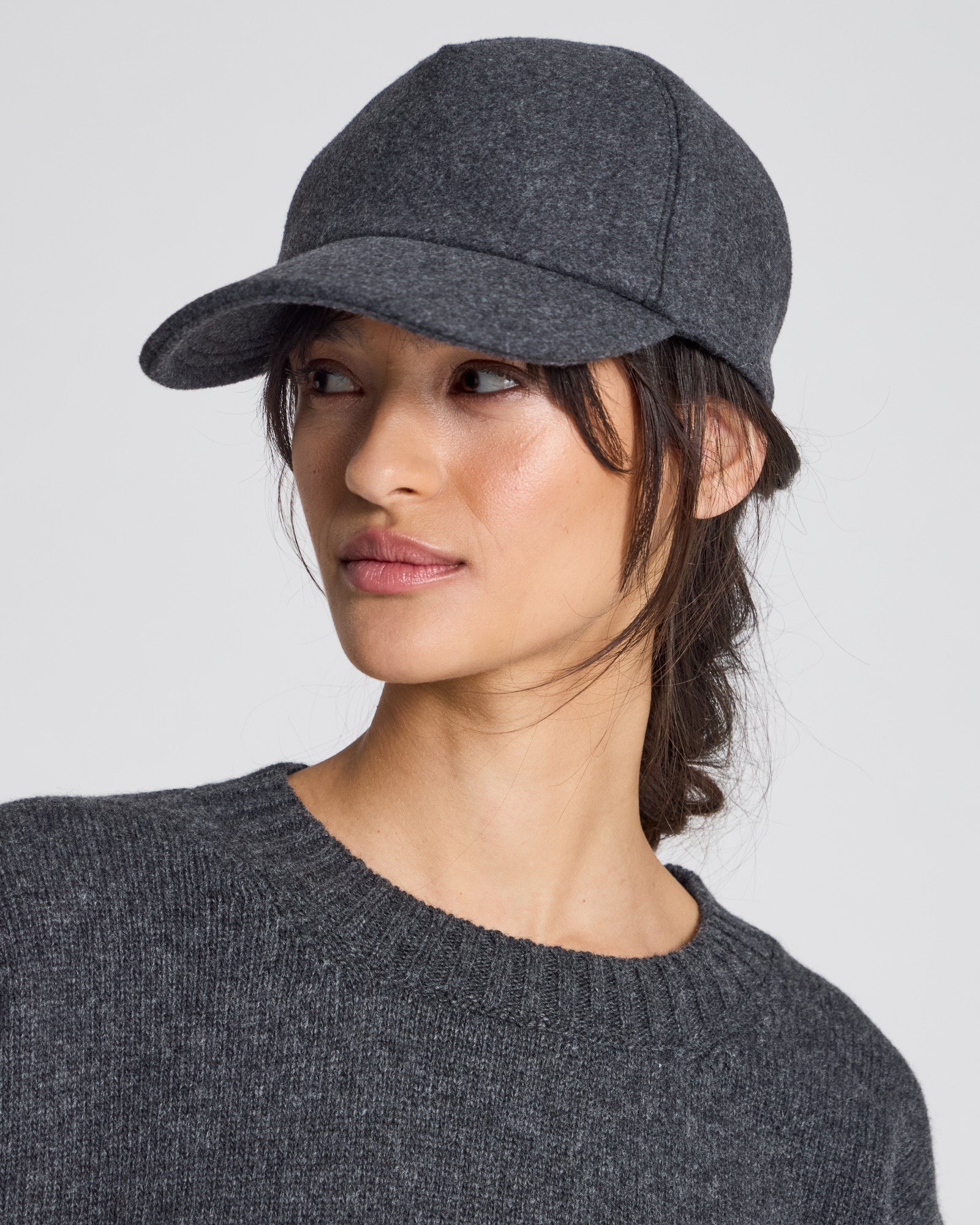 GAI+LISVA Baseball Cap Accessories 614 Dark Grey Melange