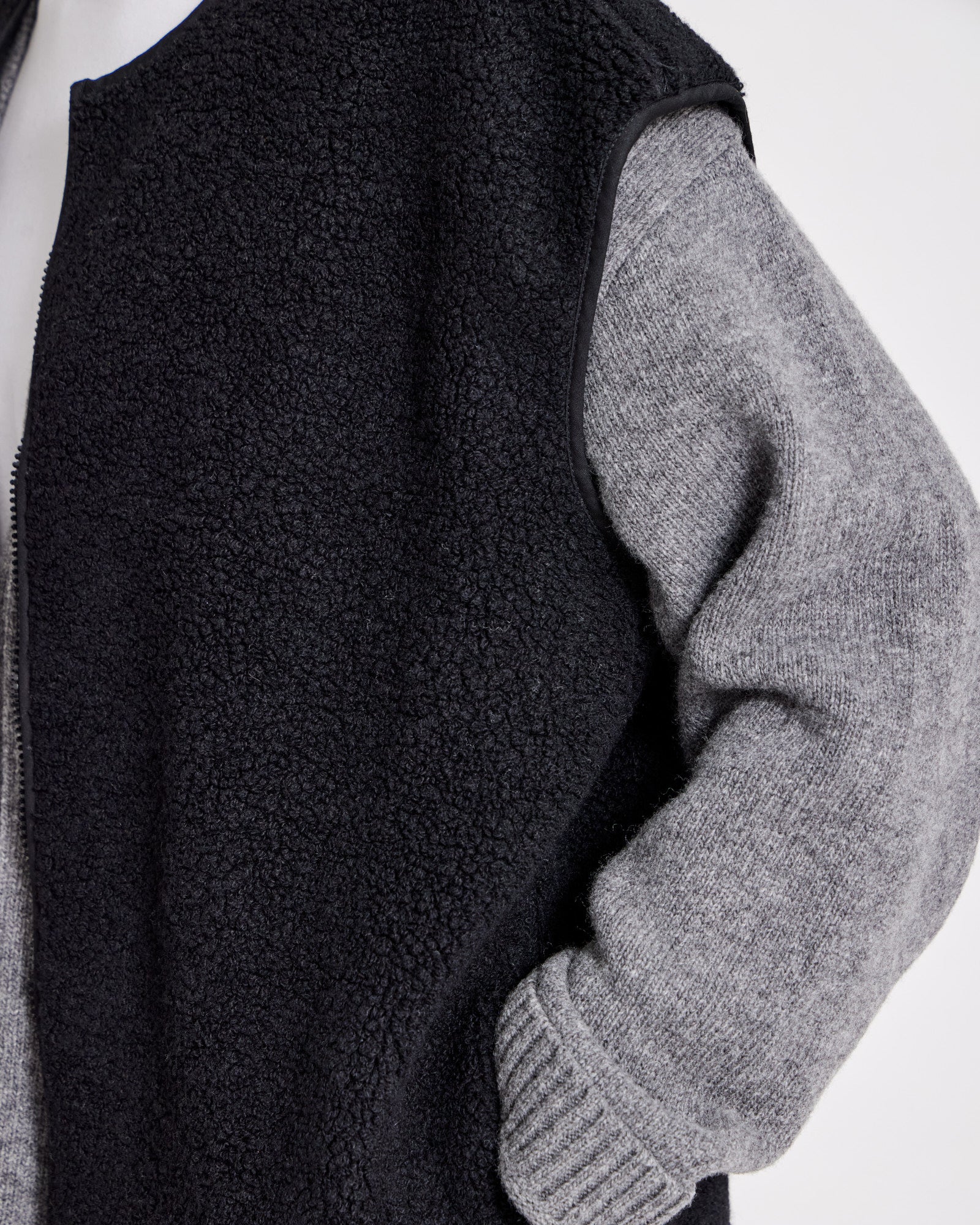 GAI+LISVA Beath Vest Jacket 650 Black