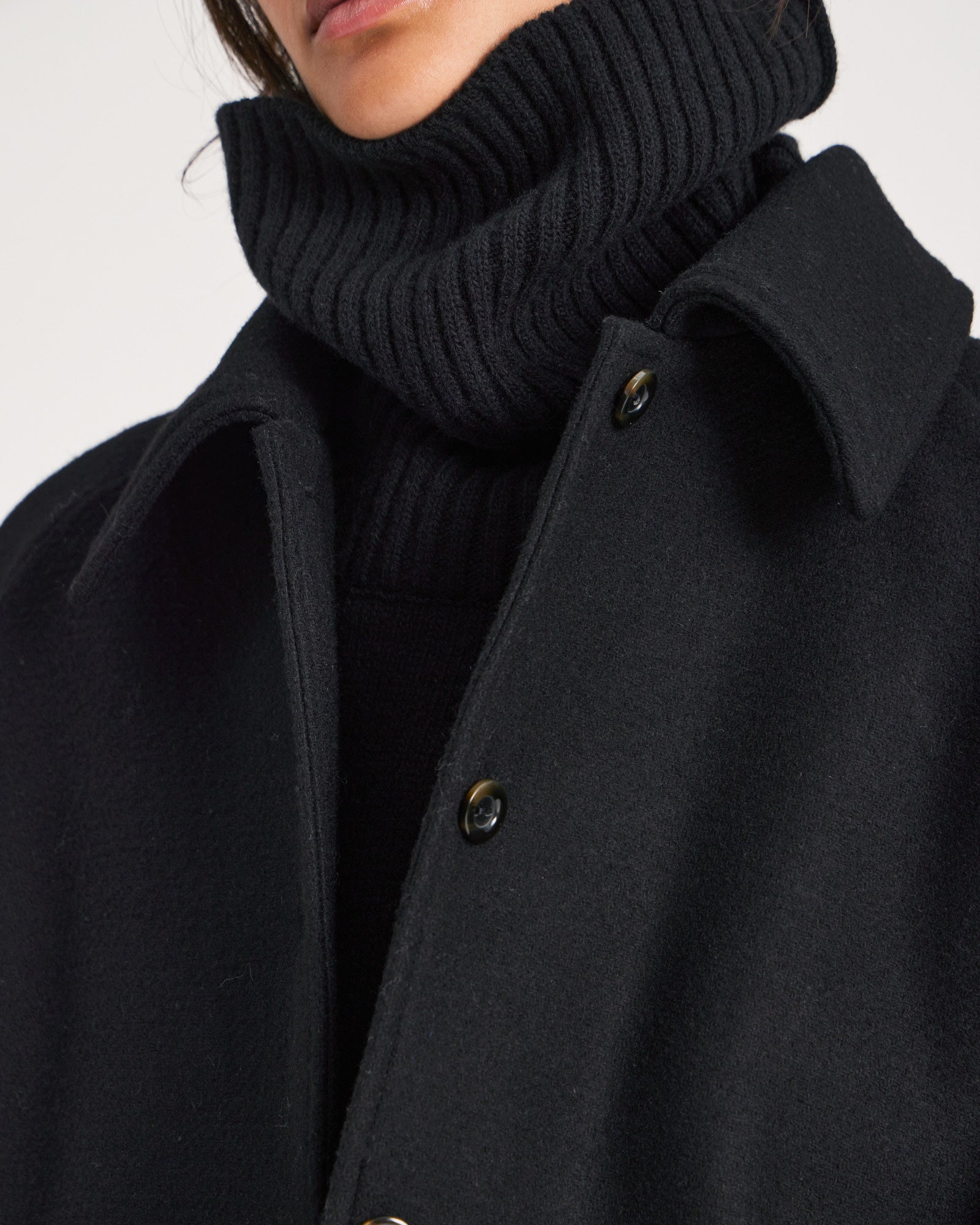 GAI+LISVA Bitten Jacket Coats & Jackets 650 Black