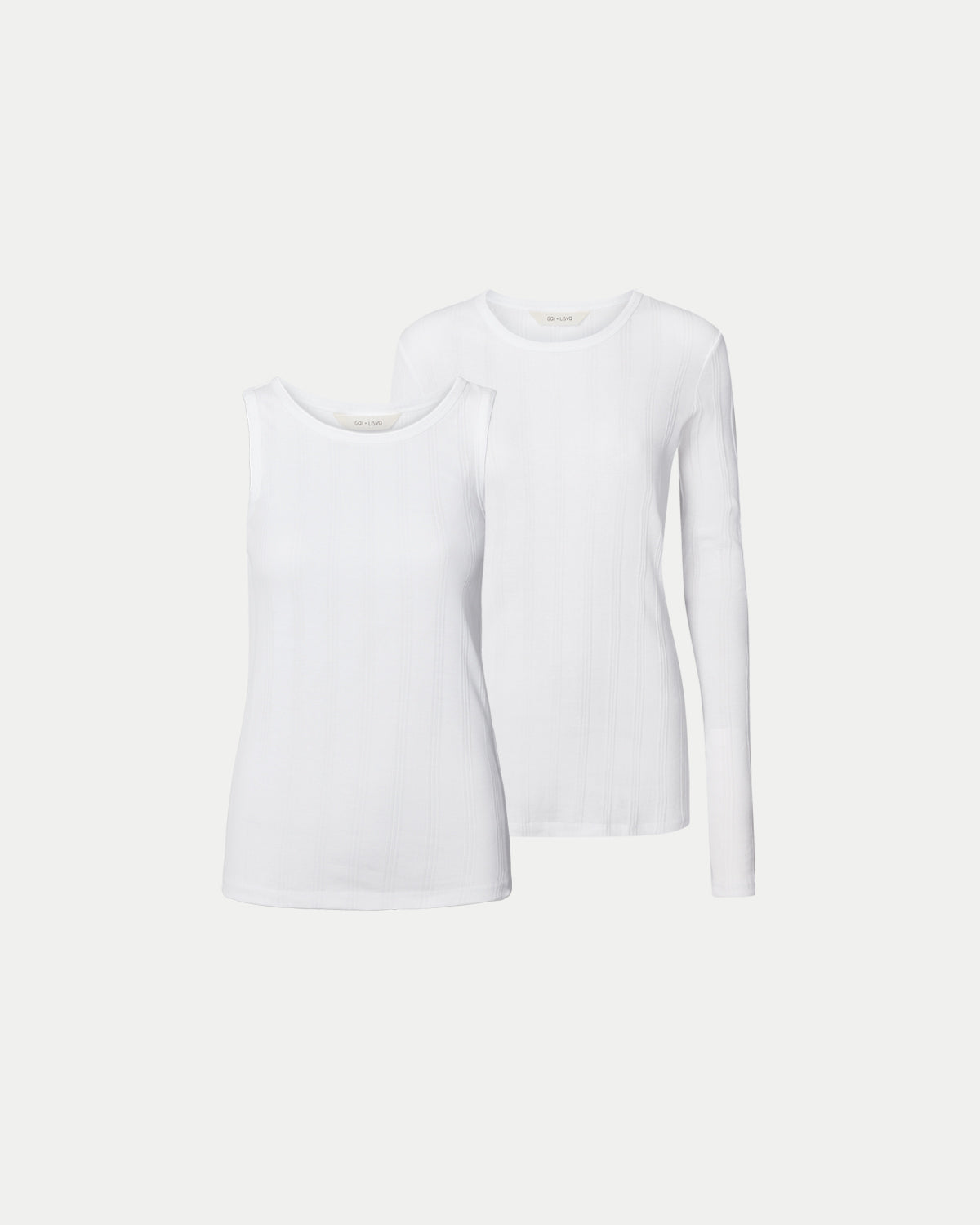 FOREVER BASIC PACK - ALBERTE & THYRA COTTON -WHITE