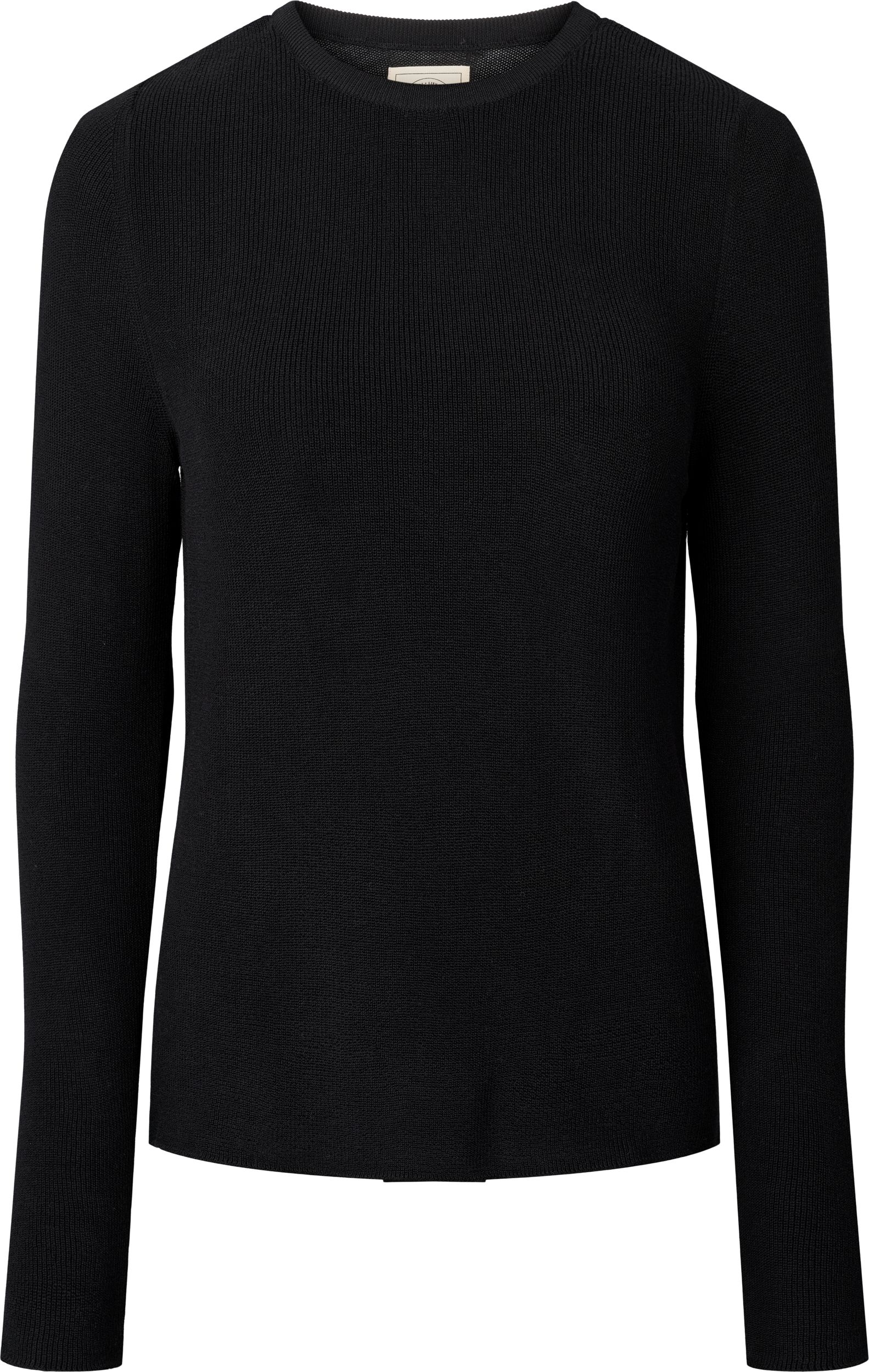 GAI+LISVA Freja L/S Knit GOTS 243975 Knit 650 Black