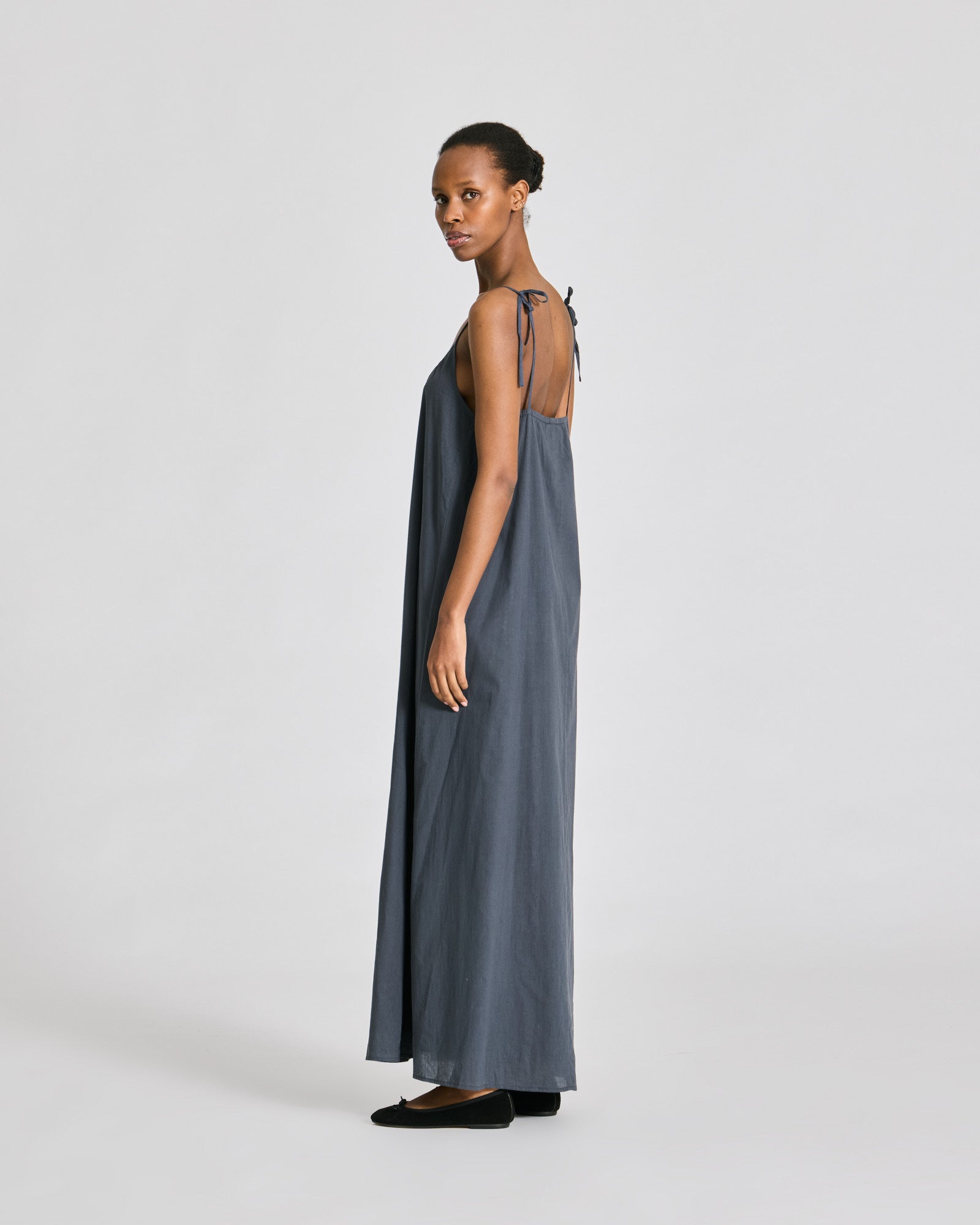 GAI+LISVA Lea Voile Dress Dresses & Skirts 472 Denim Blue