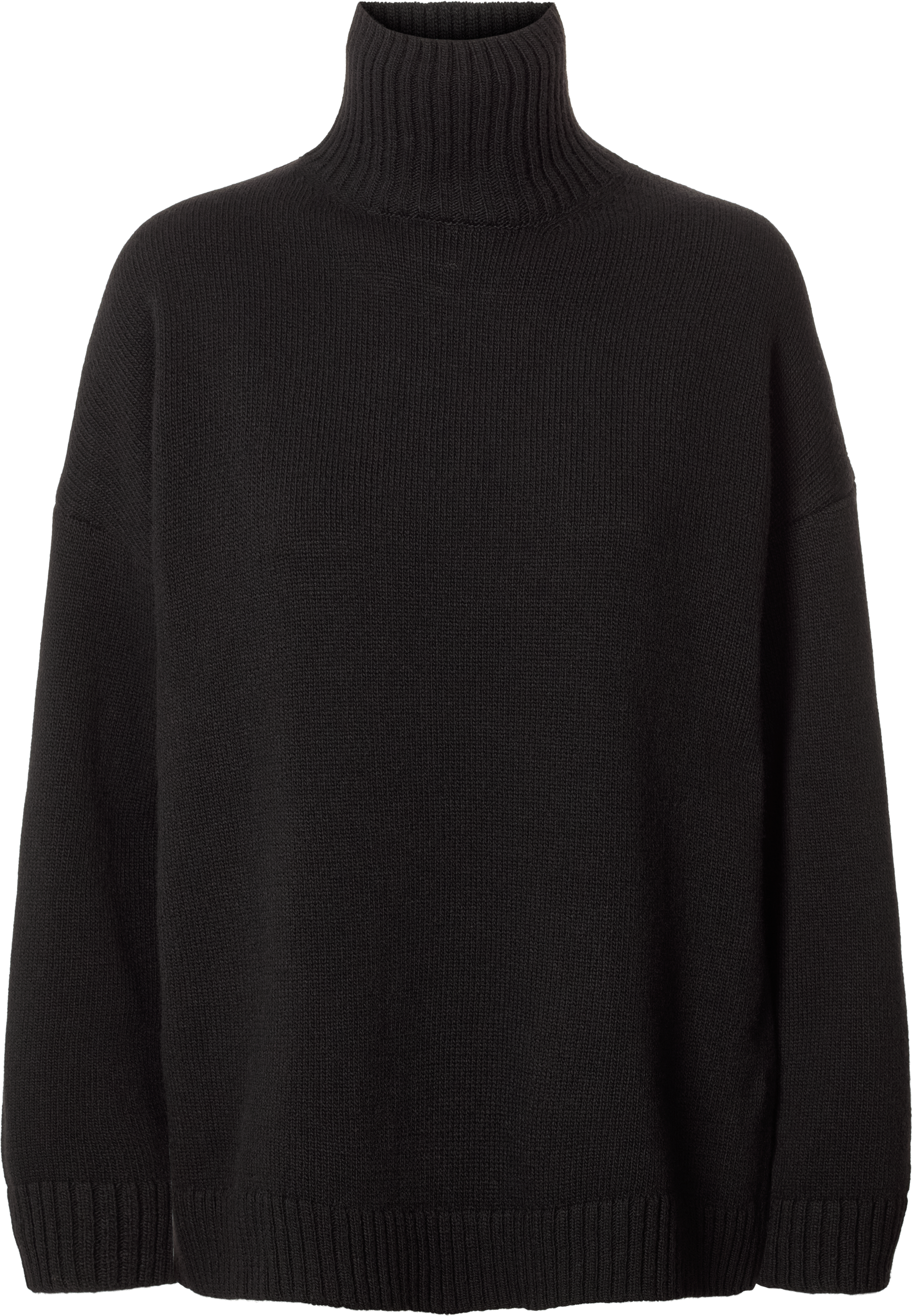GAI+LISVA Mandie Lambswool Knit GOTS Lambswool l Knitwear 650 Black