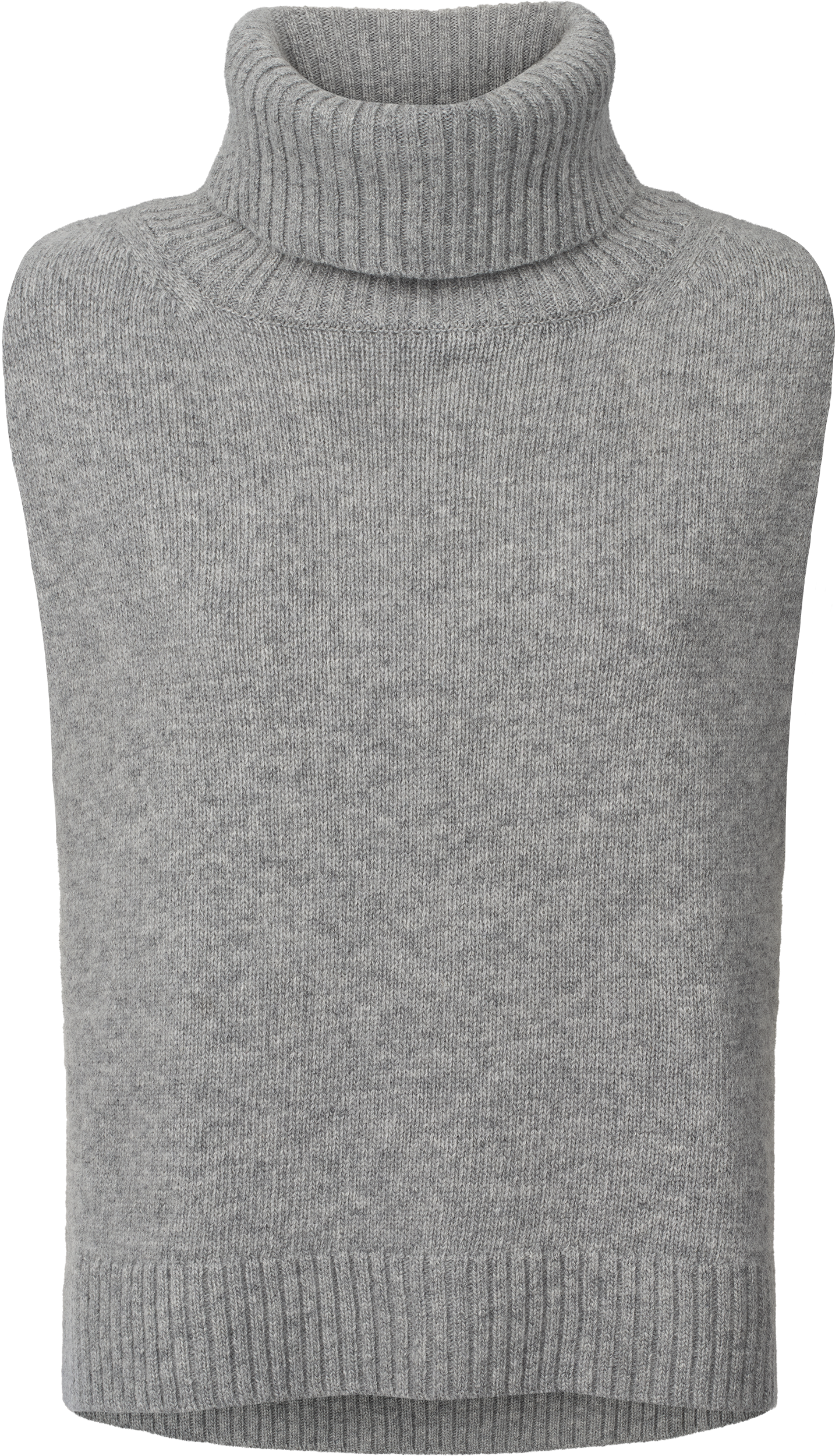 GAI+LISVA Michelle Neck Piece Knit 602 Grey Melange