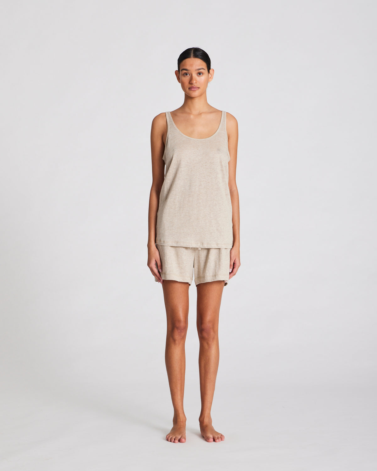 GAI+LISVA Mimi Linen Shorts Pants & Shorts 967 Natural