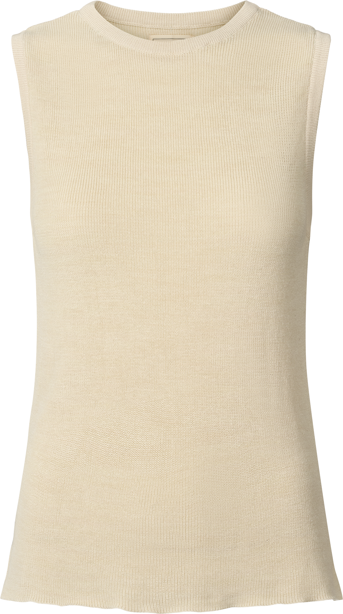 GAI+LISVA Sofie Knit Tank GOTS 243975 Knitwear 151 Ecru