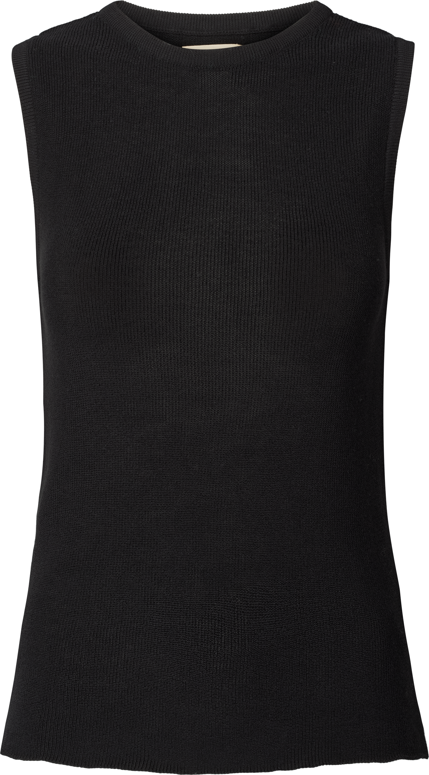 GAI+LISVA Sofie Knit Tank GOTS 243975 Knitwear 650 Black