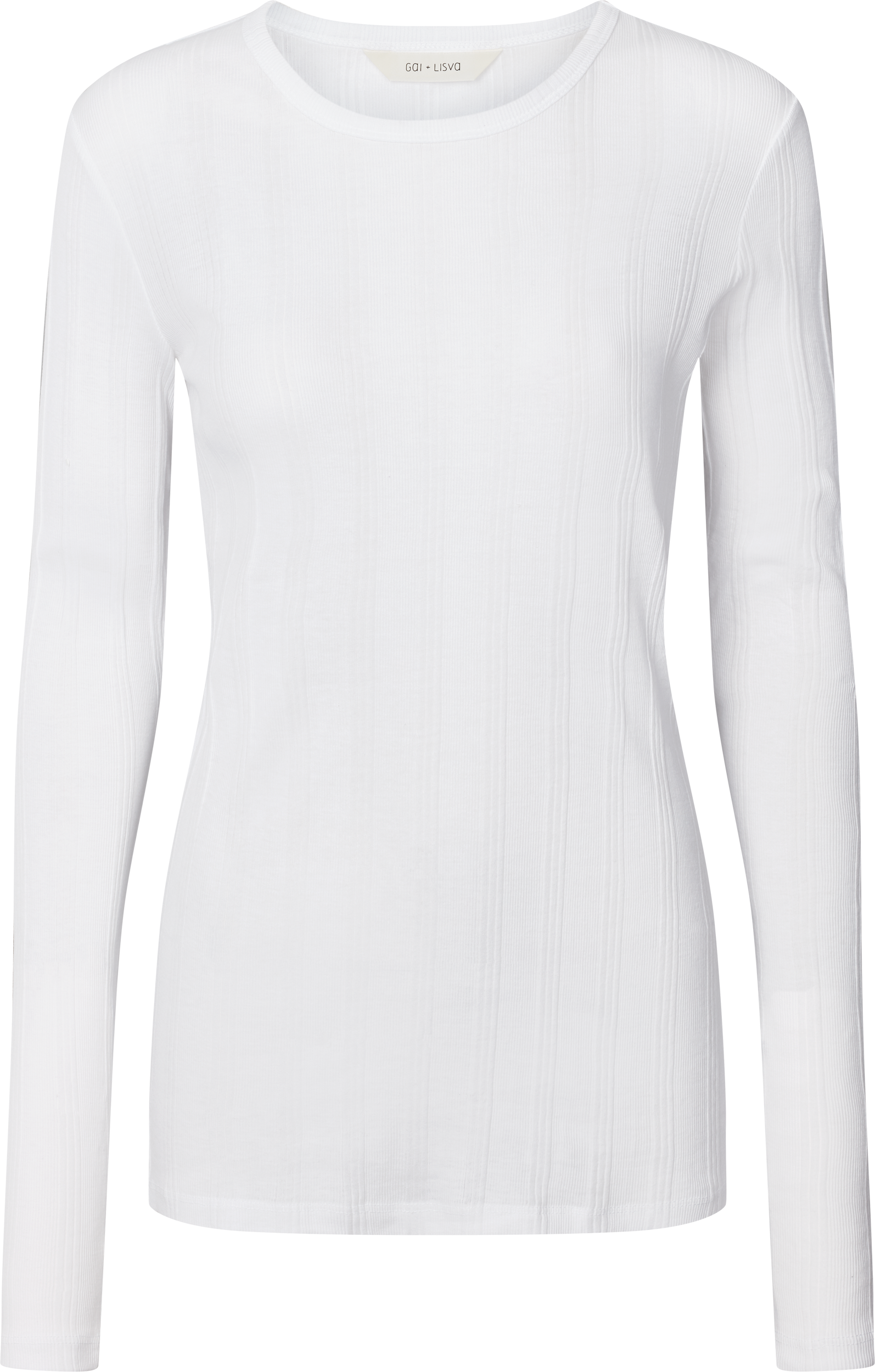 GAI+LISVA Thyra L/S Cotton Top Top 100 White