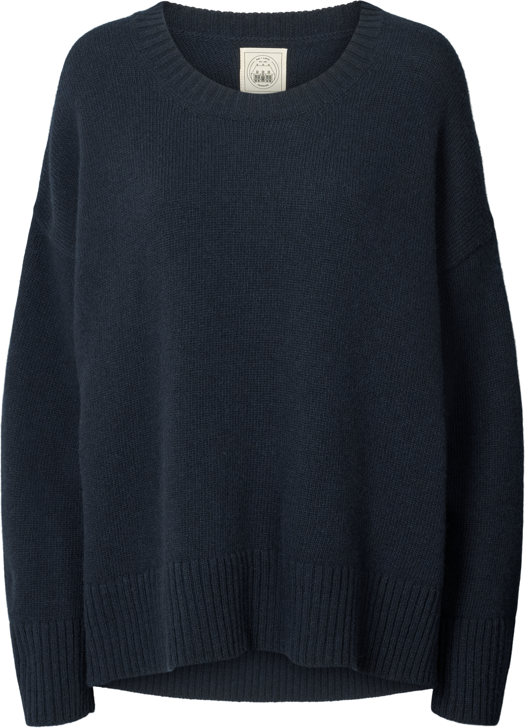 GAI+LISVA Vigga Lambswool Jumper Knit 181 Midnight Blue
