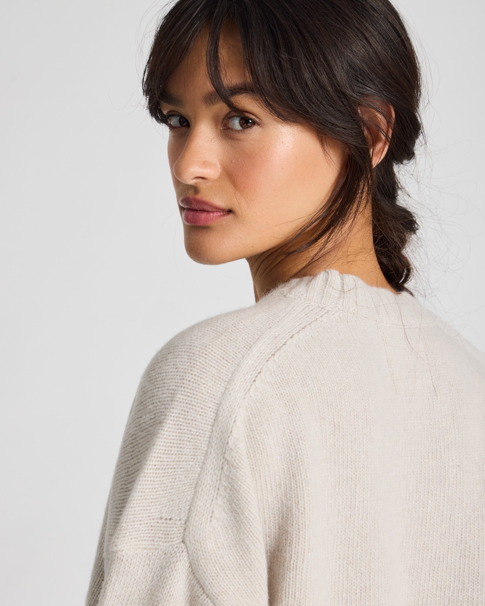 GAI+LISVA Vigga Lambswool Jumper Knit 826 Island Fossil