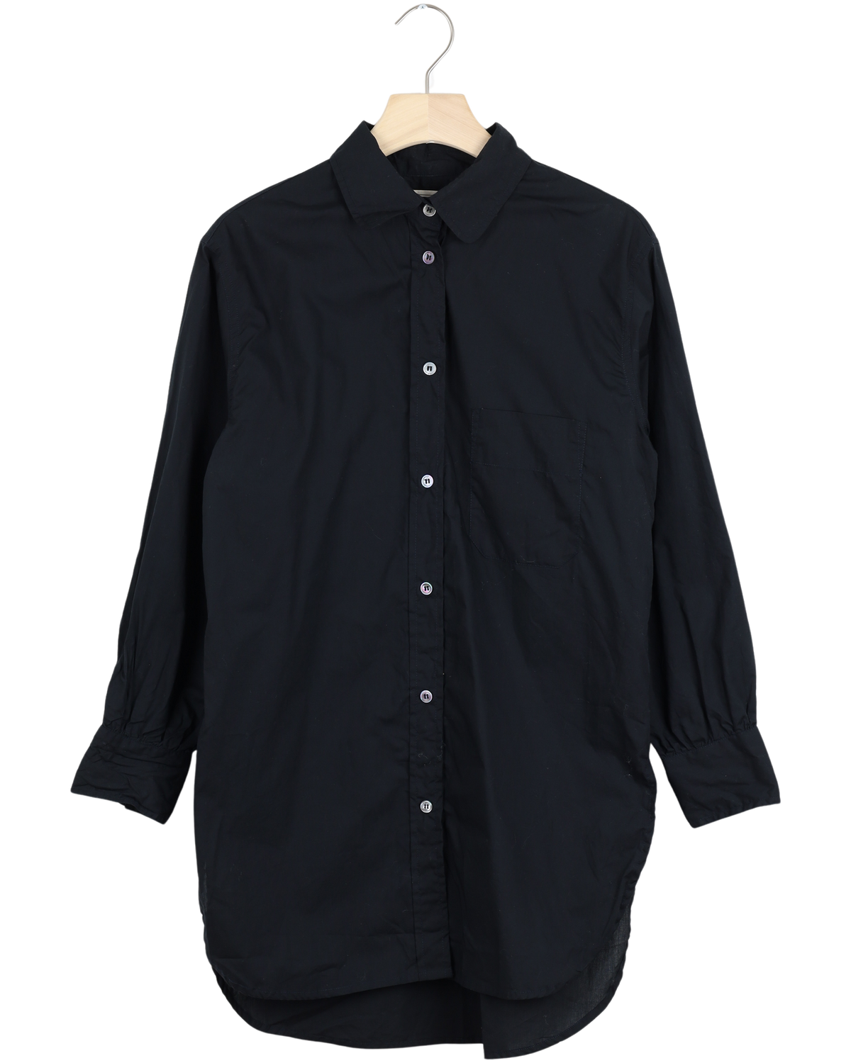 Secondhand Rosa Shirt Cotton Poplin - Black