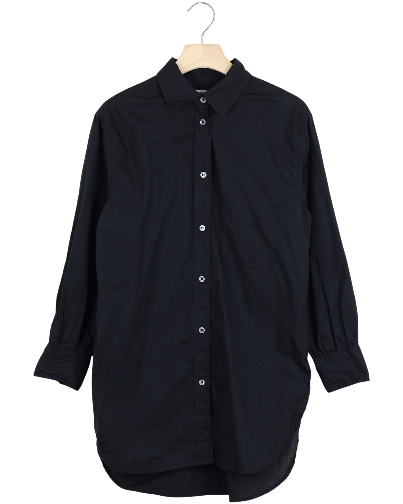 Secondhand Rosa Shirt Cotton Poplin - Black