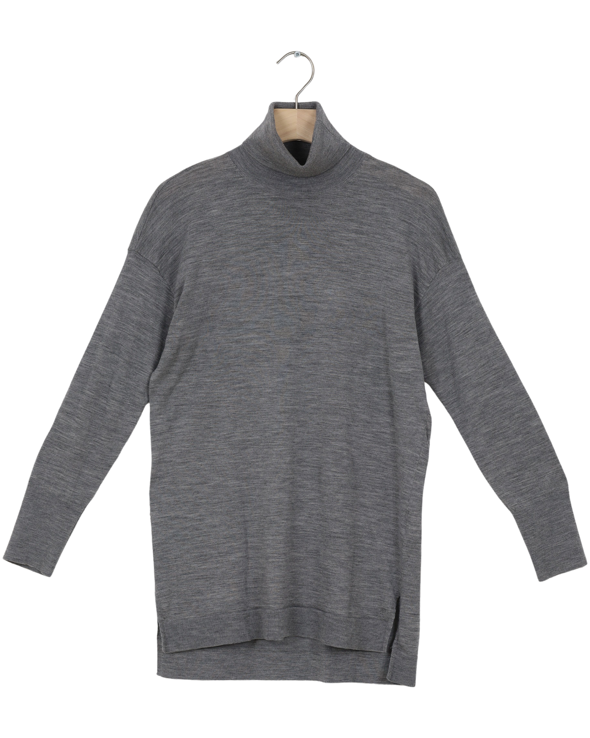Secondhand Julie Merino Turtleneck - Light Grey Melange