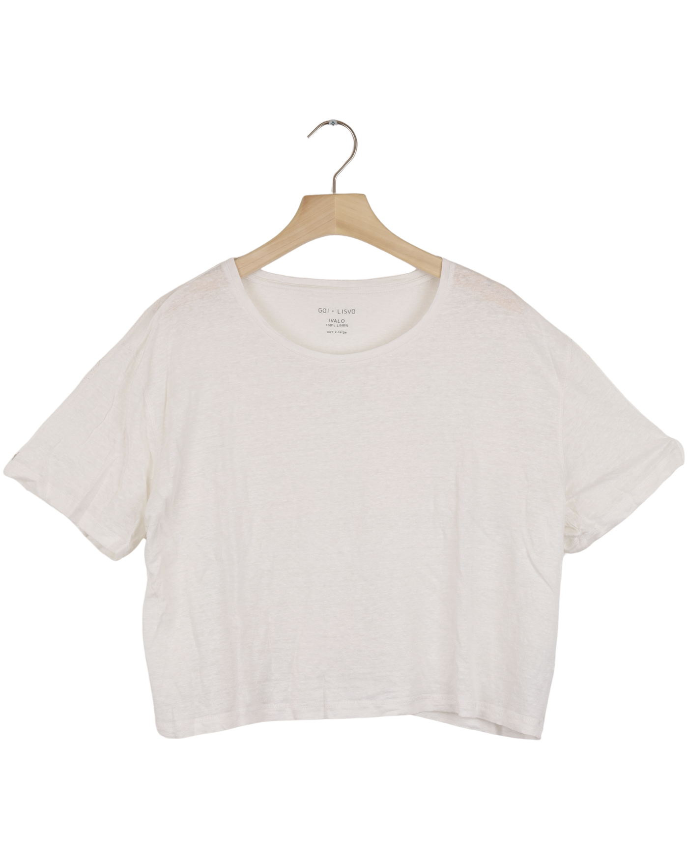 Secondhand Ivalo Linen Tee Shirt - Moonstruck