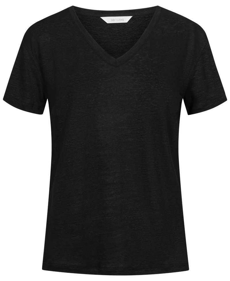 GAI+LISVA Sif T-shirt Top 650 Black