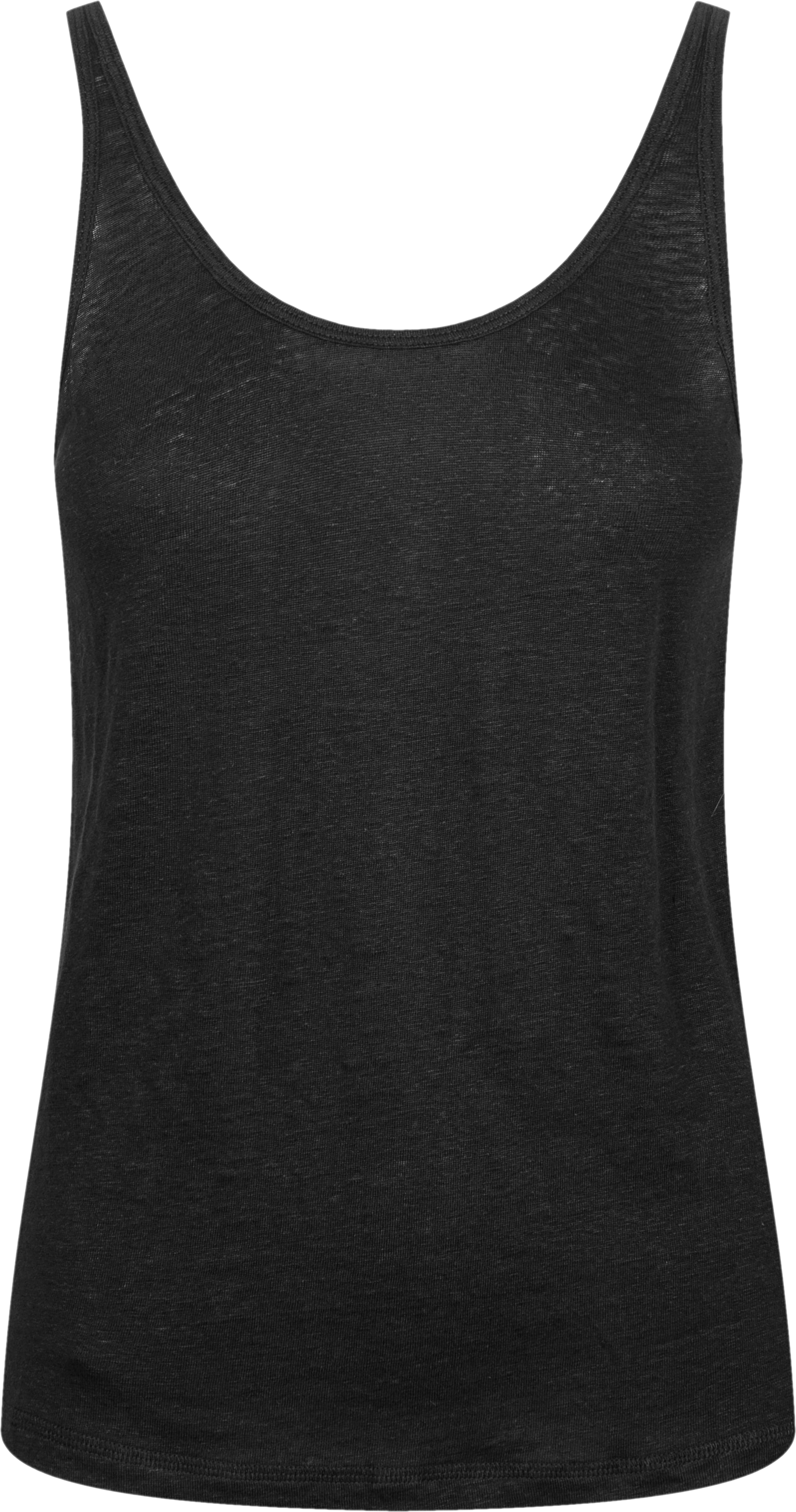 GAI+LISVA Synne Linen Top Top 650 Black