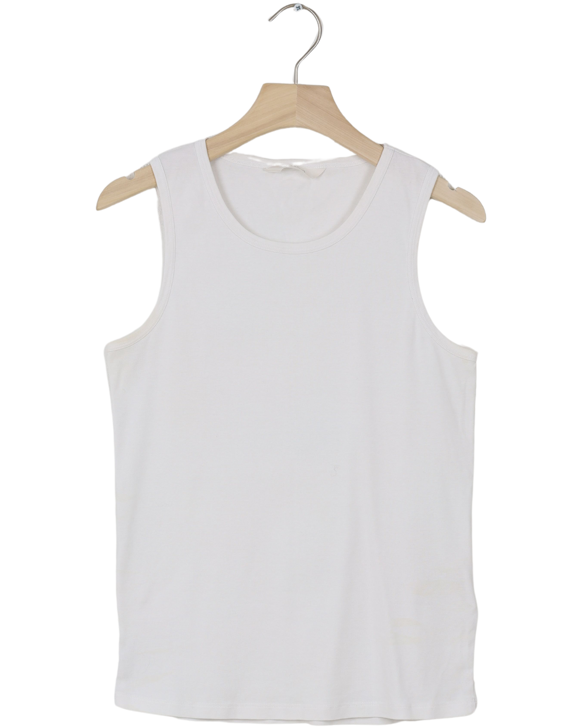 Secondhand Alberte Cotton 1x1 RIB Top - White