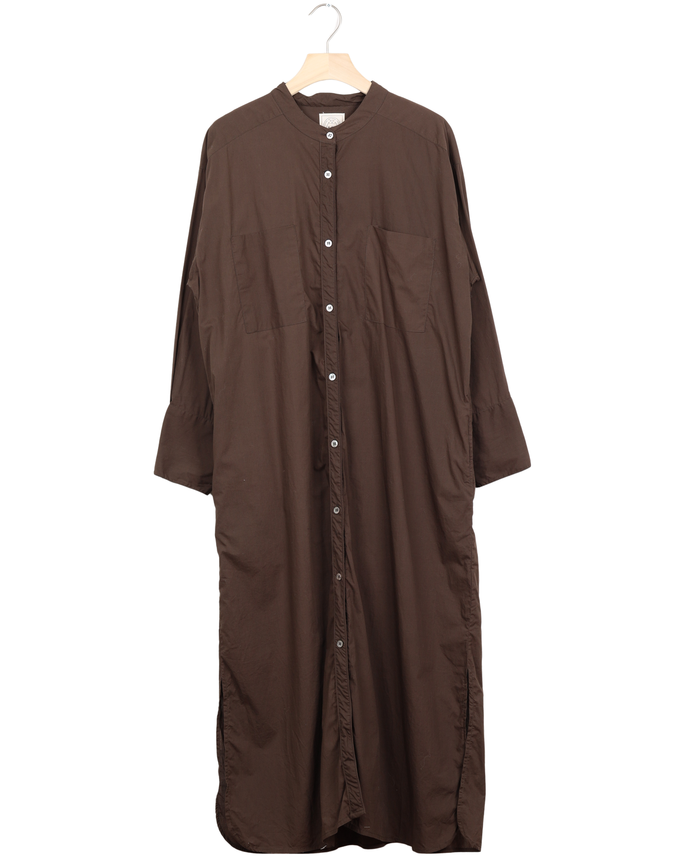 Secondhand Marion Dress Cotton Poplin - Mulch