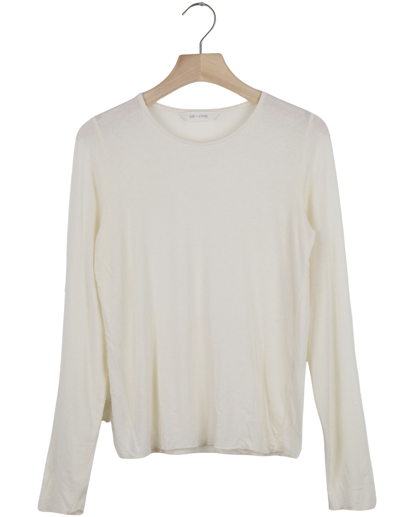 Secondhand Agnete L/S Wool Top - Off White