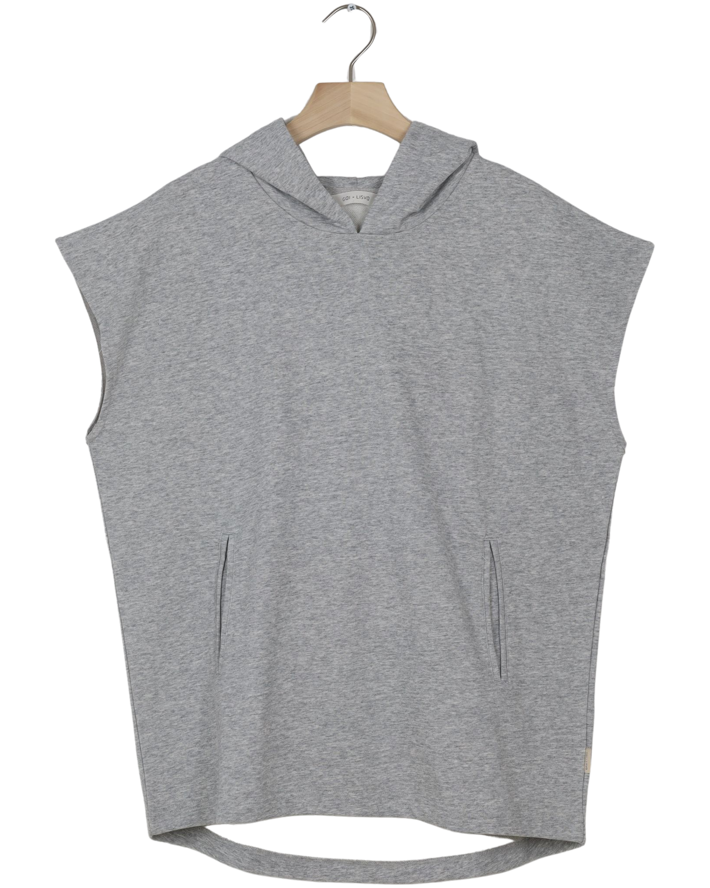 Secondhand Carla Sweat Vest - Grey Melange