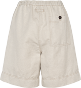 Resale Cille Cotton Linen Shorts - Ecru