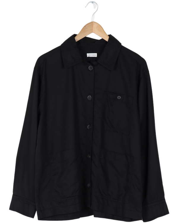 Secondhand Ellie Shirt Jacket - Black