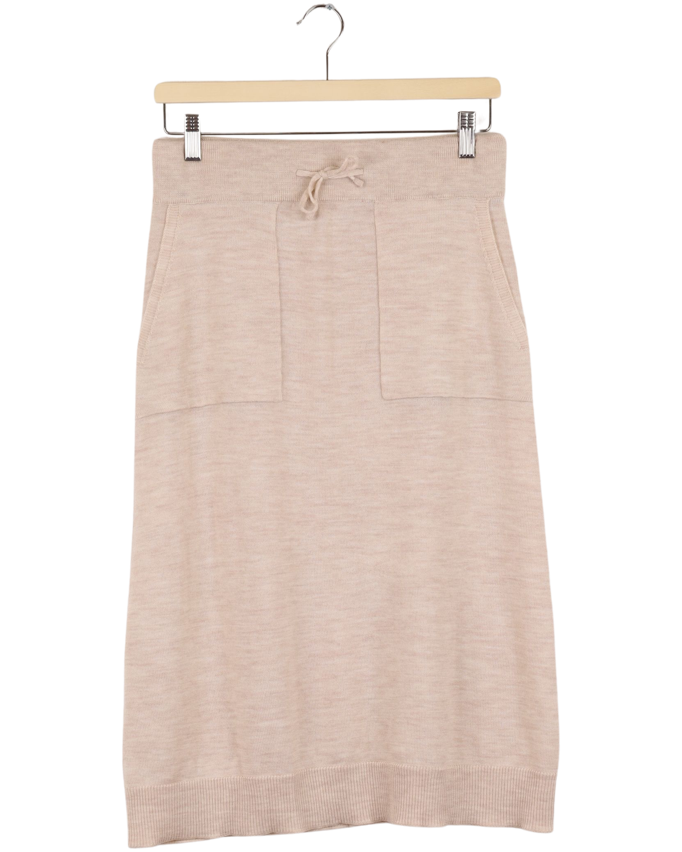 Secondhand Lucia Merino Skirt - Nougat Melange