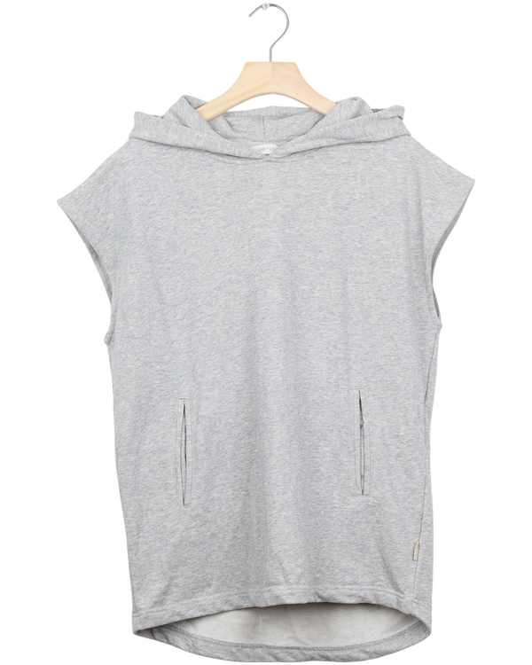 Secondhand Carla Sweat Vest - Grey Melange