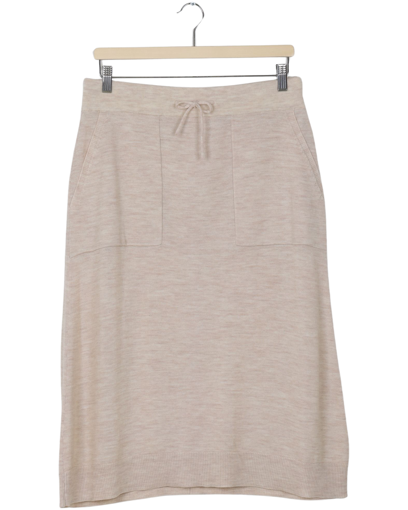 Secondhand Lucia Merino Skirt - Nougat Melange