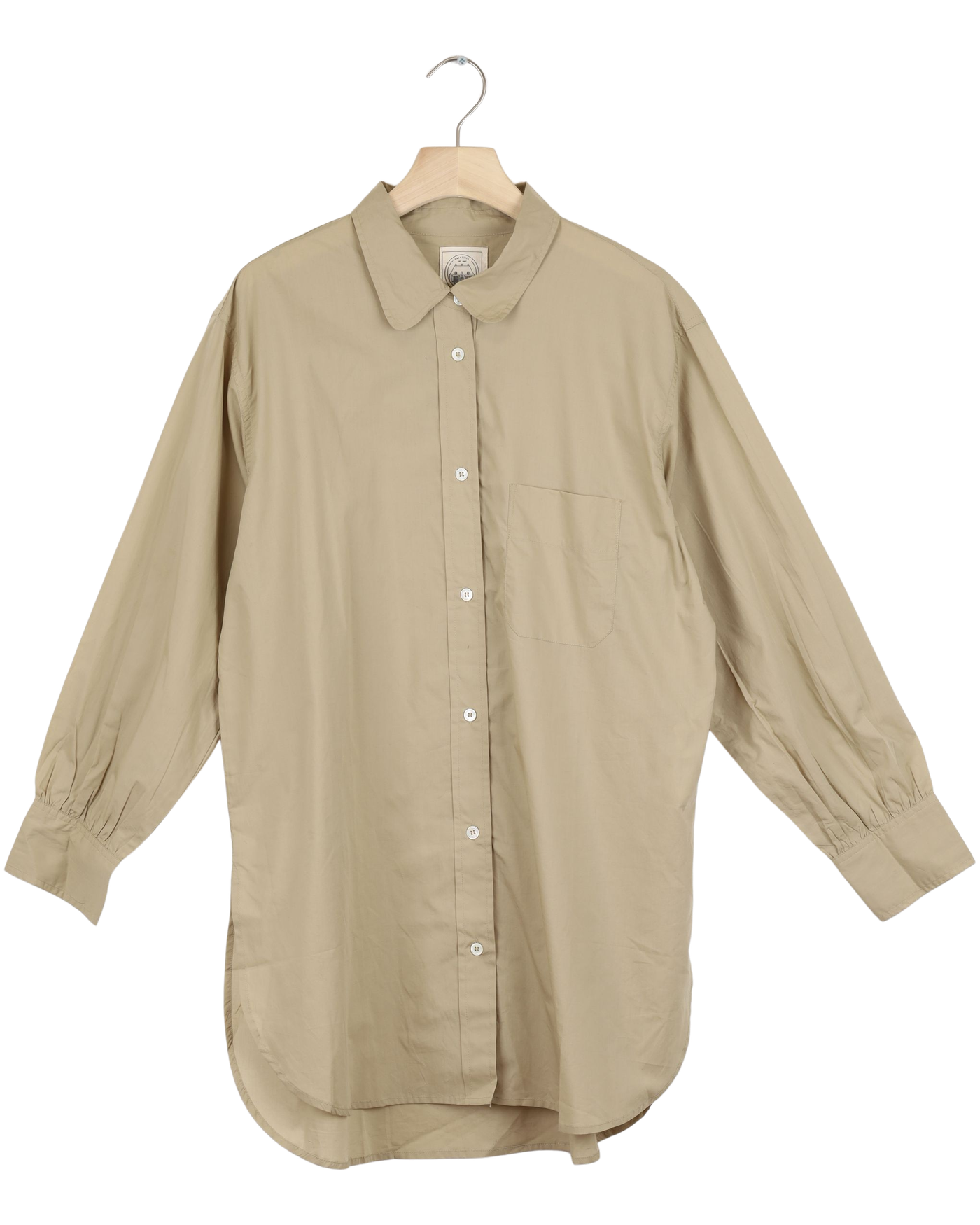 Secondhand Rosa Shirt Cotton Poplin - Sesame