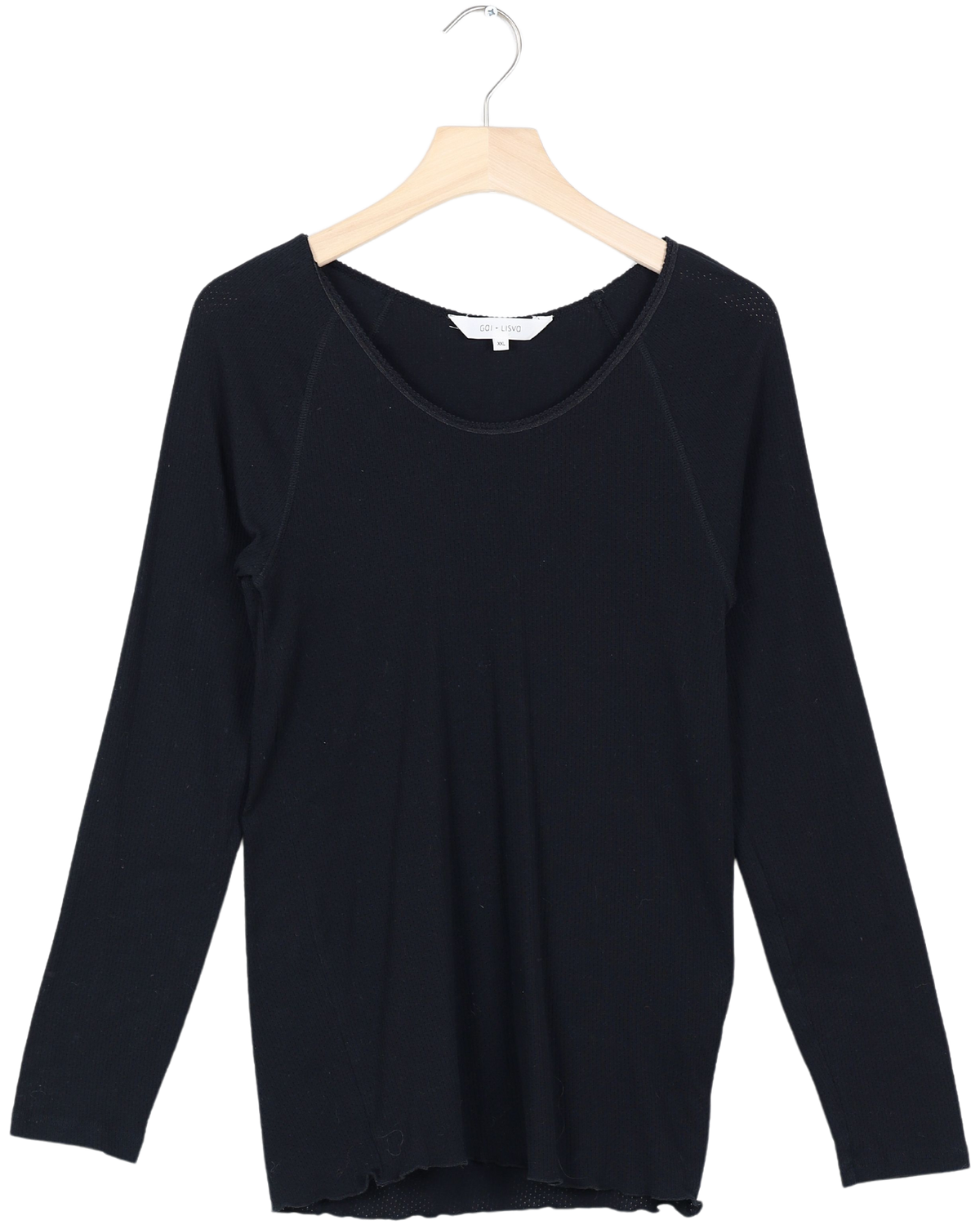 Secondhand Celia Cotton T-Shirt - Stretch Limo Black