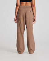 GAI+LISVA Alina Cotton Work Wear Pant Pants & Shorts 960 Shitake