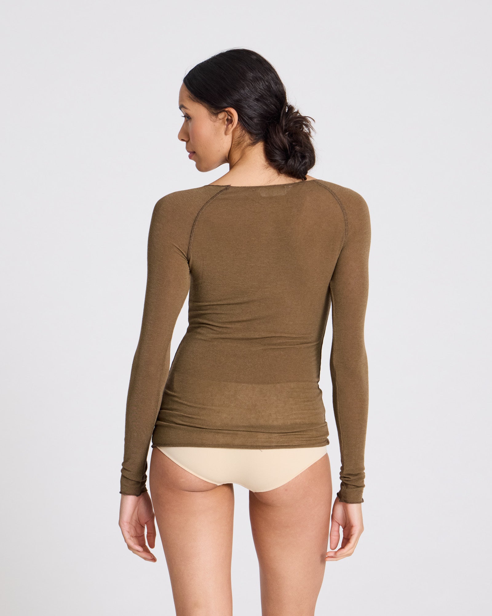 GAI+LISVA Amalie Wool Top Top 861 Kangaroo
