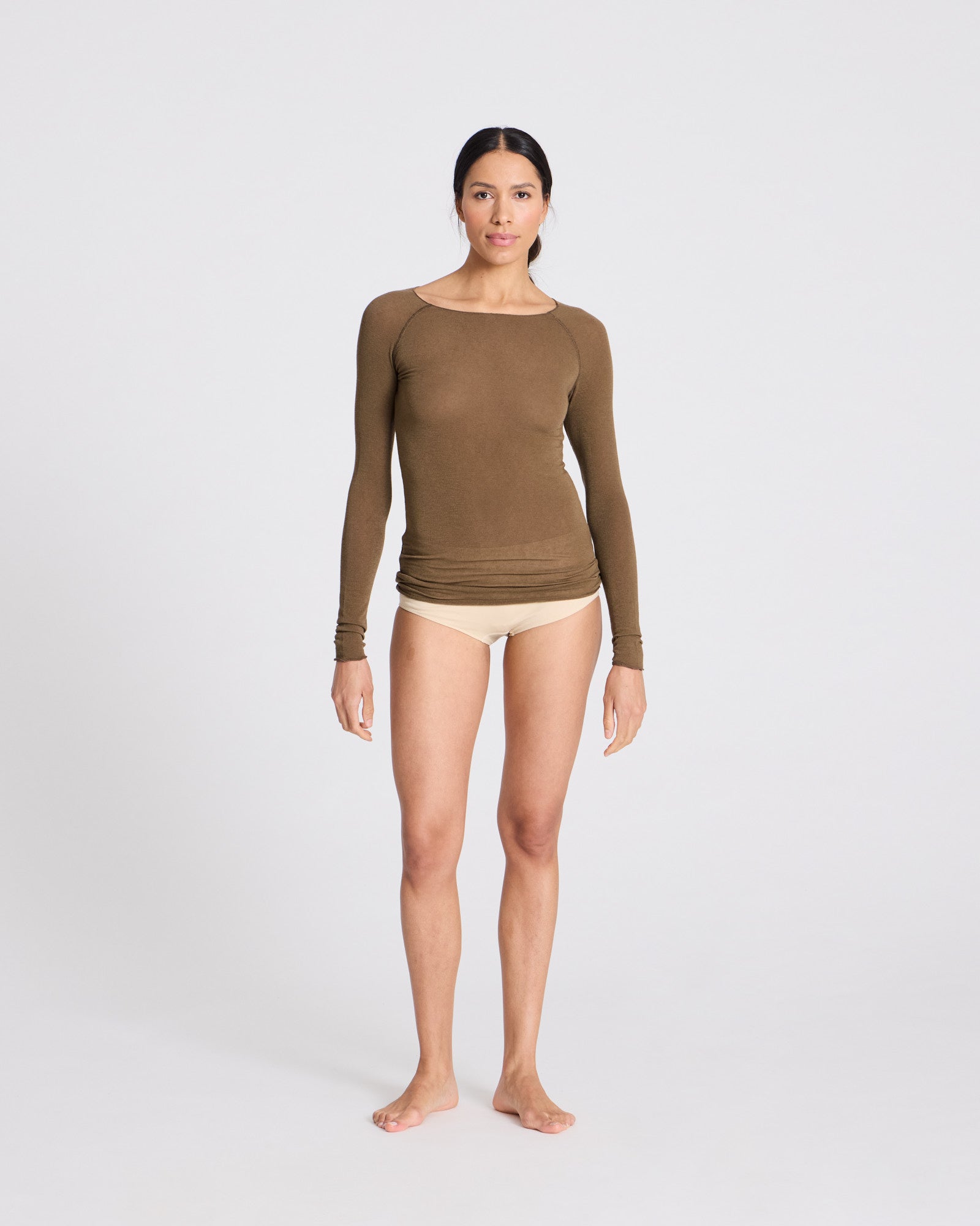 GAI+LISVA Amalie Wool Top Top 861 Kangaroo