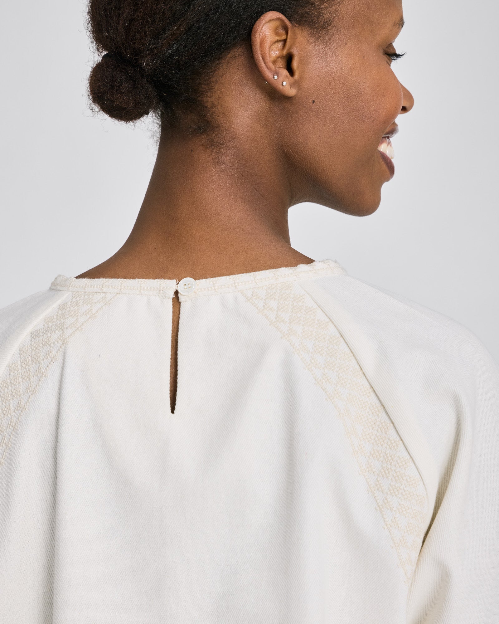 GAI+LISVA Angie S/S Cotton Twill Blouse Shirts & Blouses 124 Whisper White