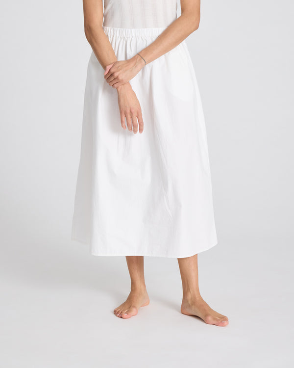 GAI+LISVA Astrid Long Skirt Poplin Dresses & Skirts 124 Whisper White