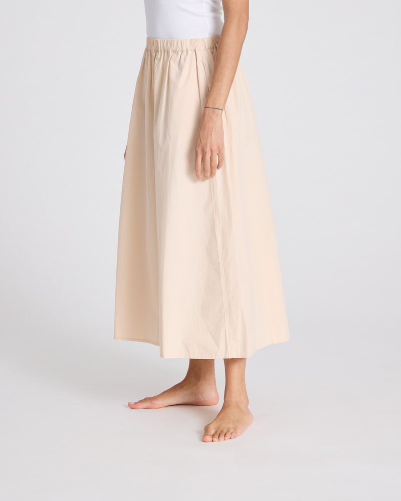 GAI+LISVA Astrid Long Skirt Poplin Dresses & Skirts 195 Smoke Gray