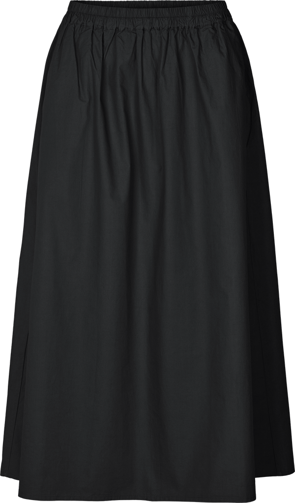 GAI+LISVA Astrid Long Skirt Poplin Dresses & Skirts 650 Black