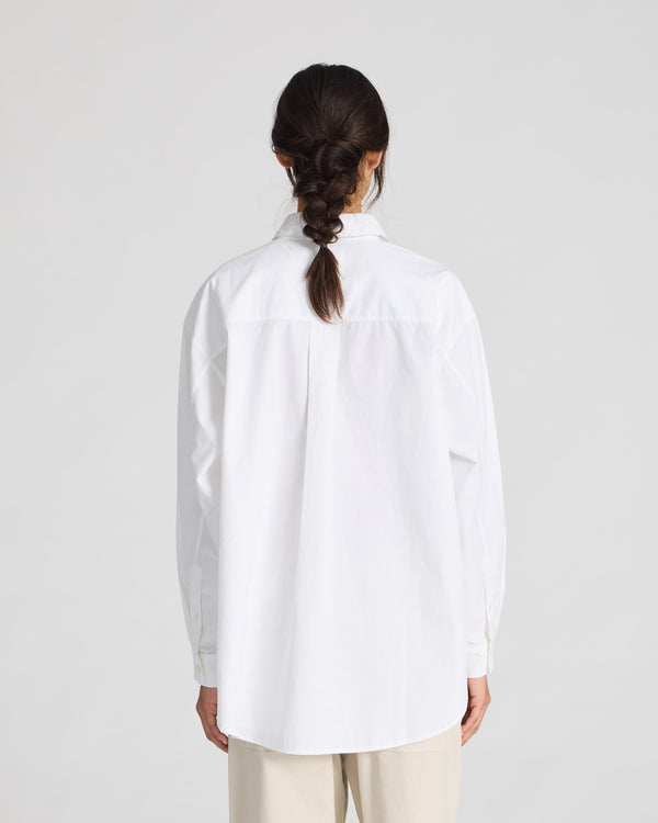 GAI+LISVA Astrid Shirt Poplin Gots 243975 Shirt 100 White