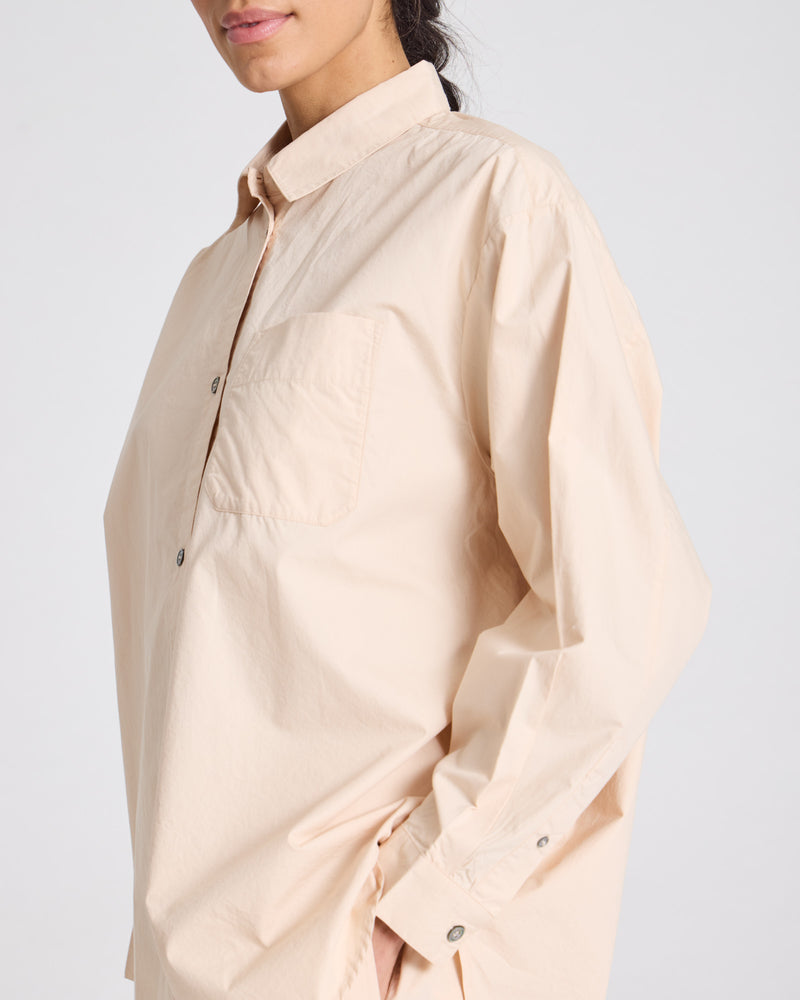 GAI+LISVA Astrid Shirt Poplin Gots 243975 Shirt 195 Smoke Gray